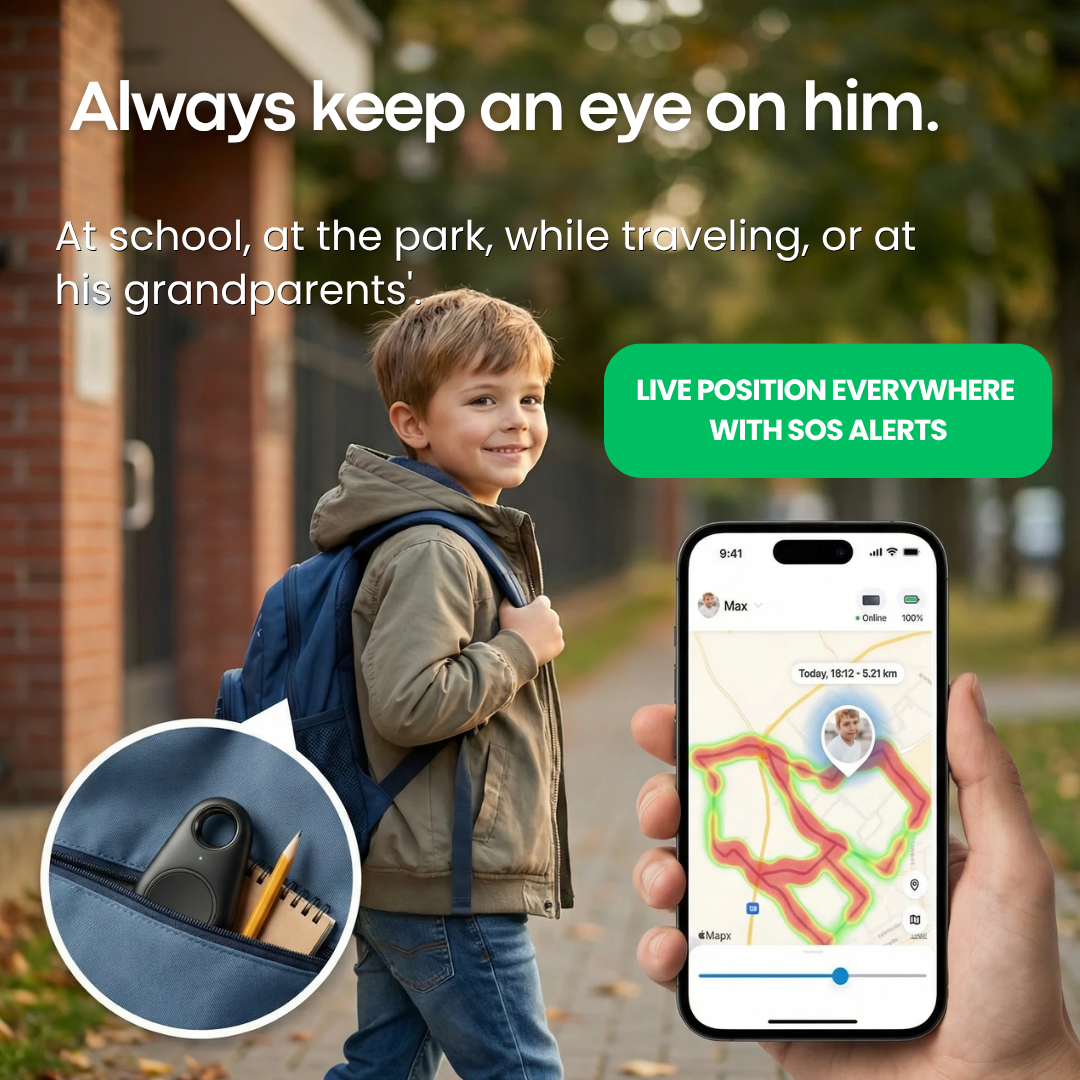 No-Subscription Kids GPS Tracker | Mansuri
