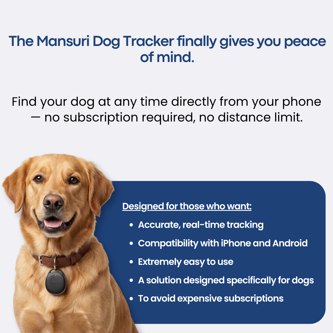 GPS Dog Tracker with No Subscription - Mansuri