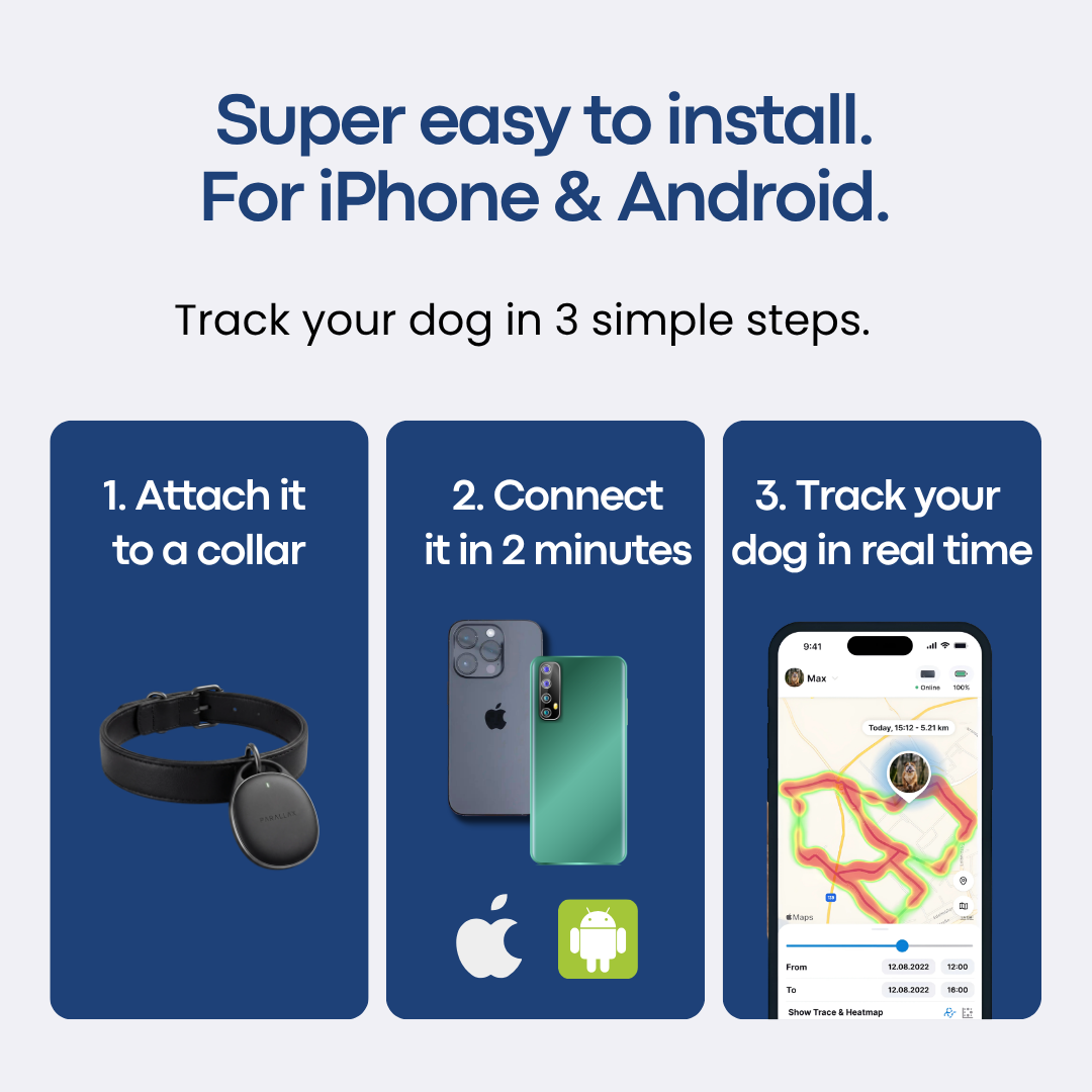 GPS Dog Tracker with No Subscription - Mansuri